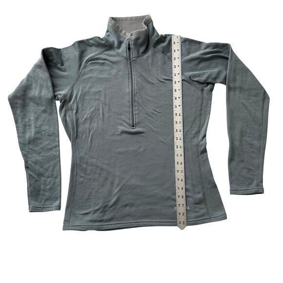 Patagonia VTG USA Made Regulator R1 1/2 Zip Expedition Weight Sage Pullover M - Picture 4 of 10